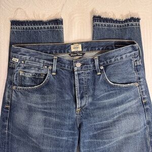 CoH Emerson Crop slim boyfriend Citizens Of Humanity Blue denim Ankle Jeans